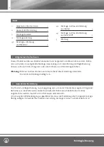 Preview for 2 page of OEG 118 572 151 Operation Manual And Spare Parts List