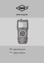 OEG 779000044 Manual preview