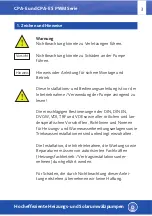 Preview for 3 page of OEG CPA-E Series Manual