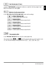 Предварительный просмотр 21 страницы OEG KS2W Series Manual