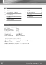 Preview for 2 page of OEG OSP4000 Operation Manual And Spare Parts List