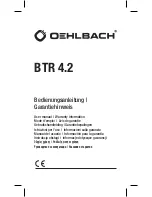 Preview for 1 page of Oehlbach BTR 4.2 User Manual