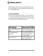 Preview for 6 page of Oehlbach BTT 5000 User Manual