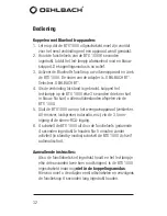 Предварительный просмотр 32 страницы Oehlbach BTX 1000 User Manual