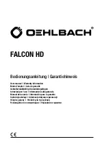 Oehlbach FALCON HD User'S Manual & Warranty Information preview