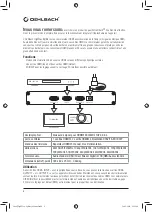 Предварительный просмотр 6 страницы Oehlbach HighWay Splitter User'S Manual & Warranty Information