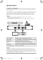 Предварительный просмотр 14 страницы Oehlbach HighWay Splitter User'S Manual & Warranty Information