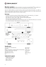 Предварительный просмотр 12 страницы Oehlbach Optosel 4:1 MKII User Manual