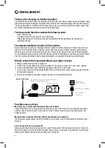 Preview for 4 page of Oehlbach Scope Max User Manual