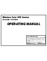 OEM Optical IV-CCAM3P Operating Manual preview