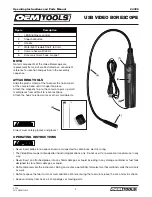 Preview for 4 page of OEM Tools 24385 Operating Instructions And Parts Manual