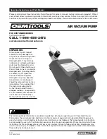 OEM Tools 24533 Operating Instructions And Parts Manual preview