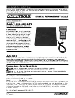 OEM Tools 24560 Operating Instructions And Parts Manual preview