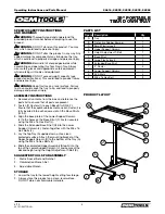 Preview for 3 page of OEM Tools 24616 Operating Instructions And Parts Manual