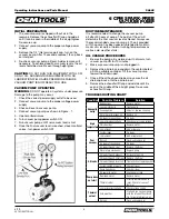 Preview for 3 page of OEM Tools 24642 Operating Instructions And Parts Manual