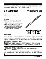 OEM Tools 24646 Operating Instructions preview