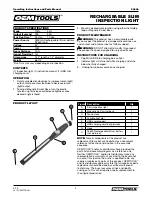 Preview for 3 page of OEM Tools 24646 Operating Instructions