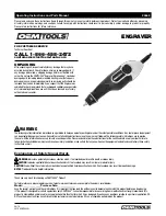 Preview for 1 page of OEM Tools 24668 Operating Instructions And Parts Manual