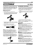 Preview for 6 page of OEM Tools 24669 Operating Instructions And Parts Manual