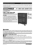 Preview for 1 page of OEM Tools 24733 Operating Instructions And Parts Manual