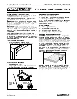 Preview for 3 page of OEM Tools 24733 Operating Instructions And Parts Manual