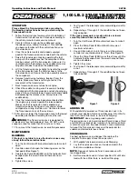 Preview for 4 page of OEM Tools 24790 Operating Instructions And Parts Manual