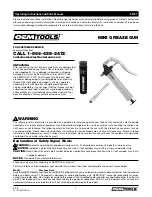 OEM Tools 25727 Operating Instructions And Parts Manual preview