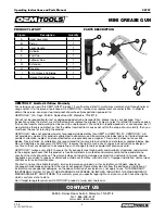 Preview for 4 page of OEM Tools 25727 Operating Instructions And Parts Manual