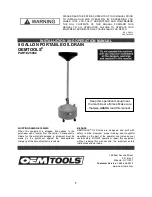 OEM Tools 25896 Installation And Operation Manual предпросмотр