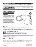 OEM Tools 27066 Operating Instructions And Parts Manual preview