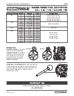 Preview for 2 page of OEM Tools 27402 Operating Instructions And Parts Manual