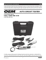 OEM 24366 Operating Instructions And Parts Manual preview