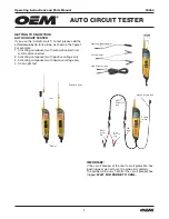 Предварительный просмотр 3 страницы OEM 24366 Operating Instructions And Parts Manual