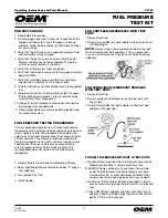 Preview for 4 page of OEM 27167 Operating Instructions And Parts Manual