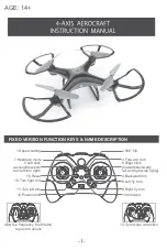 Предварительный просмотр 1 страницы OEM 4-AXIS AEROCRAFT User Manual