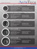 Preview for 1 page of OEM Architech AP-601 Specifications