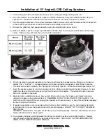 OEM Architech PS-615 Install Manual preview