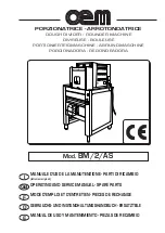 Предварительный просмотр 1 страницы OEM BM/2/AS Operating And Service Manual