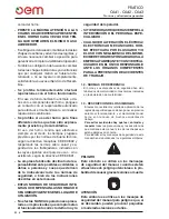 Предварительный просмотр 160 страницы OEM C641 Operating And Service Manual