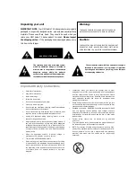 Preview for 2 page of OEM CX12 Operation Manual