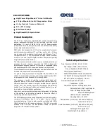 Preview for 7 page of OEM CX12 Operation Manual