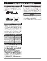 Предварительный просмотр 9 страницы OEM DC BWA-SS-12 Installation And Maintenance Instructions Manual