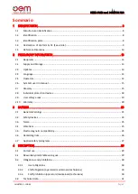 Preview for 3 page of OEM DOMITOR PRO 430 Instructions For Use And Warnings