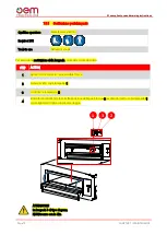 Предварительный просмотр 74 страницы OEM DOMITOR PRO 430 Instructions For Use And Warnings