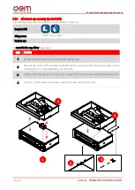 Предварительный просмотр 48 страницы OEM DRAUGHT CAP MOTORIZED 30 Instructions For Use And Warnings