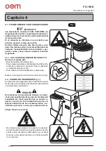 Предварительный просмотр 20 страницы OEM FX/202/M Operating And Service Manual