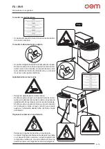 Предварительный просмотр 21 страницы OEM FX/202/M Operating And Service Manual