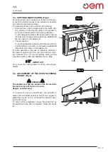 Предварительный просмотр 52 страницы OEM G45/1 Operating And Service Manual