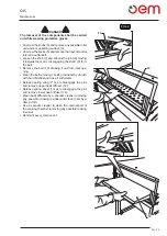 Предварительный просмотр 56 страницы OEM G45/1 Operating And Service Manual