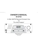 Preview for 1 page of OEM IW-SYS3 Owner'S Manual